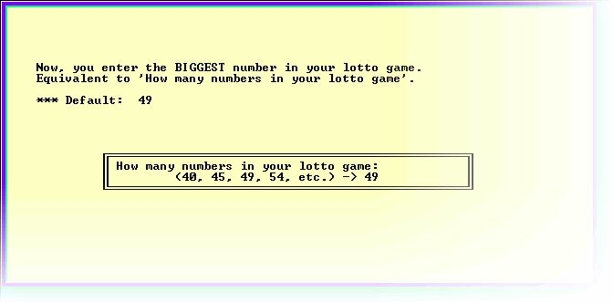 The same biggest lotto is required to check the lottery strategy hits in the past.